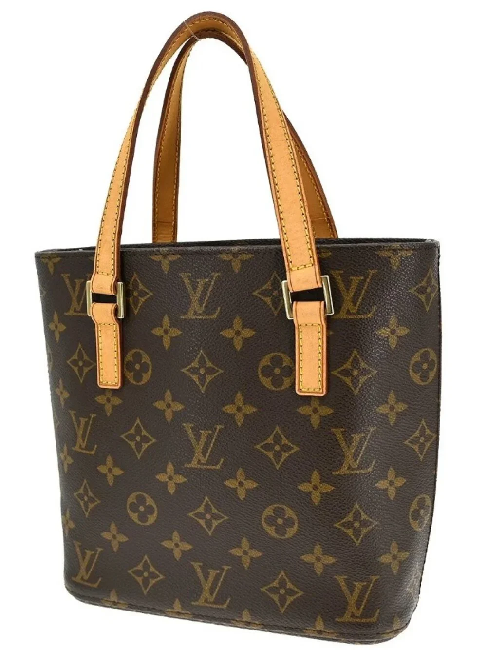 Best02 LOUIS VUITTON MONOGRAM VAVIN PM TOTE HANDBAG